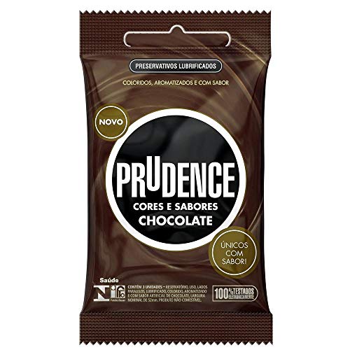 Preservativo Cores e Sabores Prudence - Chocolate - U