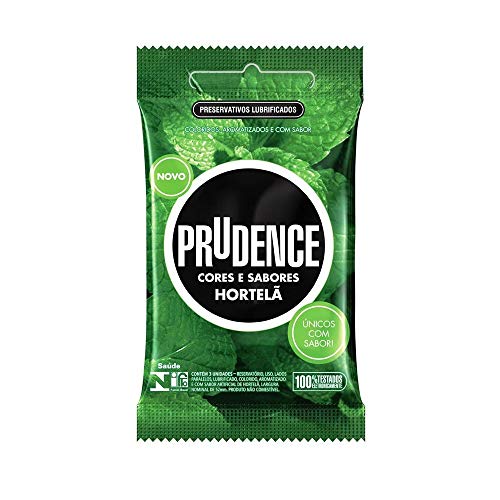 Preservativo Cores e Sabores Prudence - Hortela - U