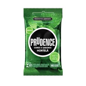 Preservativo Cores e Sabores Prudence - Hortelã
