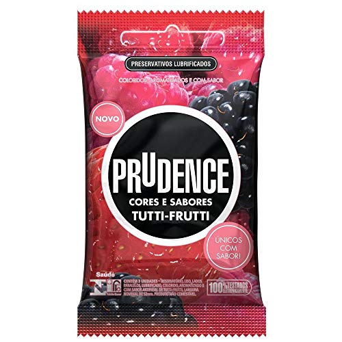 Preservativo Cores e Sabores Prudence - Tutti Frutti - U