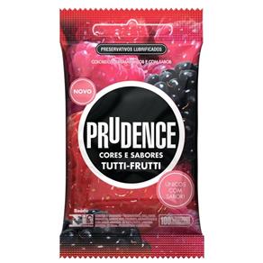 Preservativo Cores e Sabores Prudence - Tutti Frutti