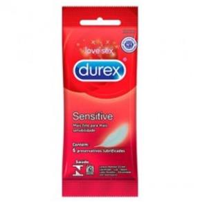 Preservativo Durex Sensitive C/6 - Sem Sabor