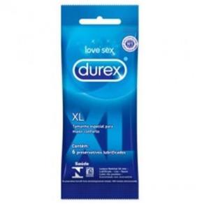 Preservativo Durex Xl C/6 - Sem Sabor