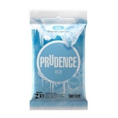 Preservativo Ice Prudence com 3 Unds