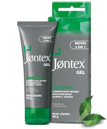 Preservativo Jontex Gel Menthol 3 Em1 Bisnaga 50g