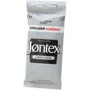 Preservativo Jontex Lubrificado Bolso C/6 - Sem Sabor