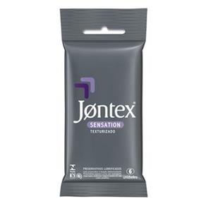 Preservativo Jontex Lubrificado Sensation 6 Unidades