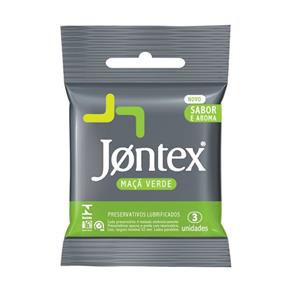 Preservativo Jontex Maçã Verde - 3un.