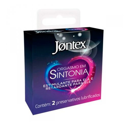 Preservativo Jontex Orgasmo em Sintônia 2 Unidades