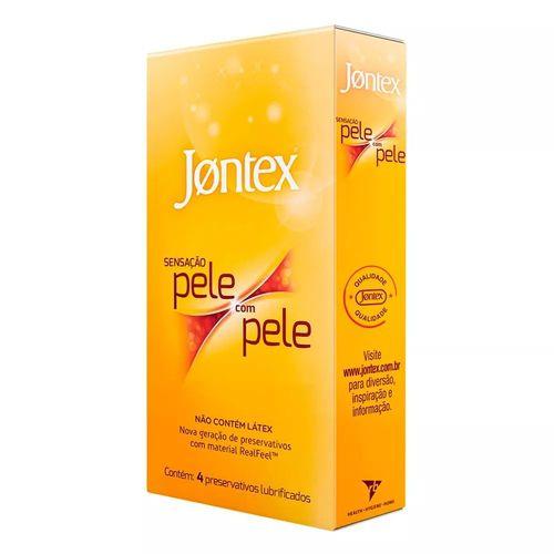 Preservativo Jontex Sensação Pele com Pele C/ 4 Camisinhas