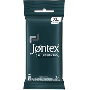 Preservativo Jontex XL Lubrificado 6 Unidades