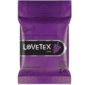 Preservativo Lovetex Uva