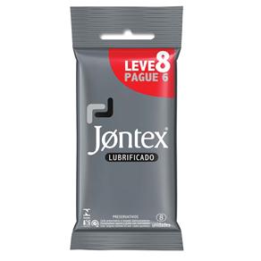 Preservativo Lubrificado Jontex – 8 Unidades