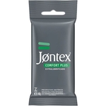 Preservativo Lubrificado Jontex Confort Plus - 6 unidades
