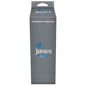 Preservativo Lubrificado Sensitive Jontex – 36 Unidades