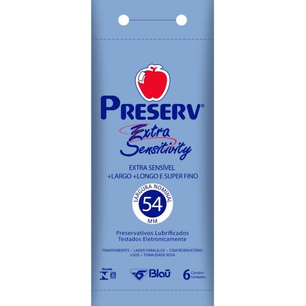 Preservativo Preserv Extra Sensitivity 6 Unidades
