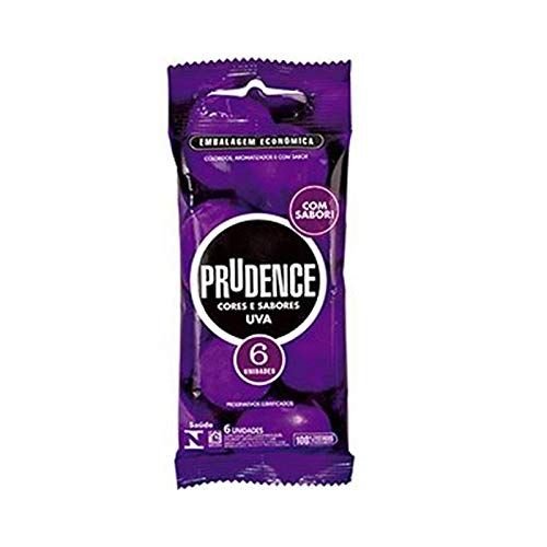 Preservativo Prudence Cores e Sabores, 6_Unidades