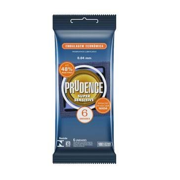 Preservativo Prudence Super Sensitive com 6 Un