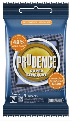 Preservativo Prudence Super Sensitive 3Un.
