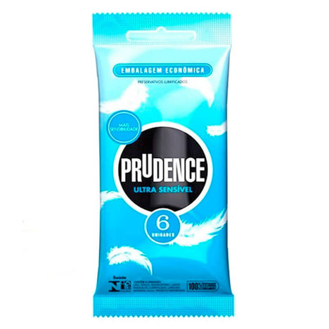 Preservativo Prudence Ultra Sensível 6 Unidades