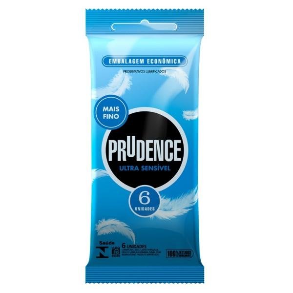 Preservativo Prudence Ultra Sensível 6 Unidades