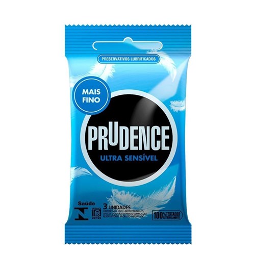 Preservativo Prudence Ultra Sensivel C/ 3