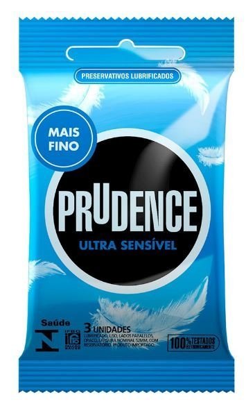 Preservativo Prudence Ultra Sensível - 3Un