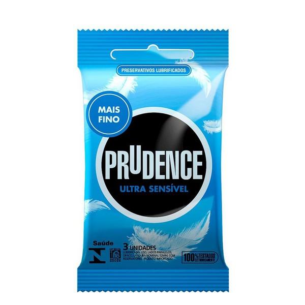 Preservativo Prudence Ultra Sensivel 3un