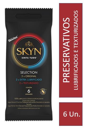 Preservativo SKYN Selection C/ 6 Unidades