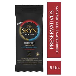 Preservativo SKYN Selection com 6 Unidades