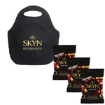 Preservativo SKYN Sexy Cherry pacote com 3 Un + Frasqueira