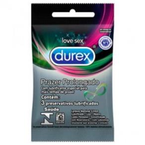 Preservativos Durex Prazer Prolongado C/3