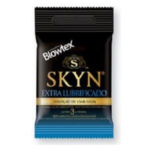 Preservativos Skyn Extra Lubrificado Emb. com 3 Uni - Blowtex