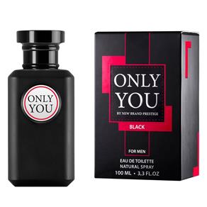 Prestige Only You Black For Men New Brand - Perfume Masculino Eau de Toilette 100ml