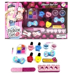 Pretend Play Beleza Moda Brinquedos infantis Meninas Maquiagem Brinquedos Manicure lavável Peelable Nail Polish