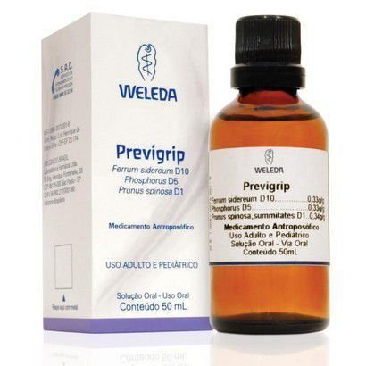 Previgrip Solução Oral - 50mL - Weleda