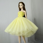 Princesa elegante vestido curto vestido Tutu para 30CM boneca de brinquedo (para não incluir boneca)