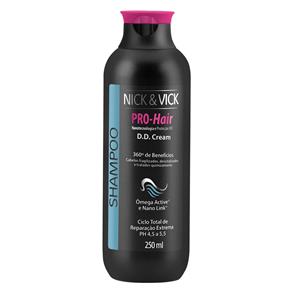 Pro Hair DD Cream Nick & Vick - Shampoo Reconstrutor - 250ml - 250ml