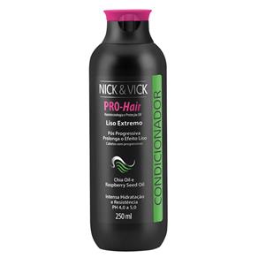 Pro-Hair Liso Extremo Nick & Vick - Condicionador para Cabelos Quimicamente Tratados