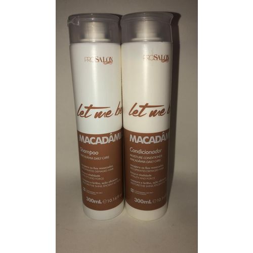 Pro Salon Kit Shampoo e Condicionador Macadâmia 2x300ml