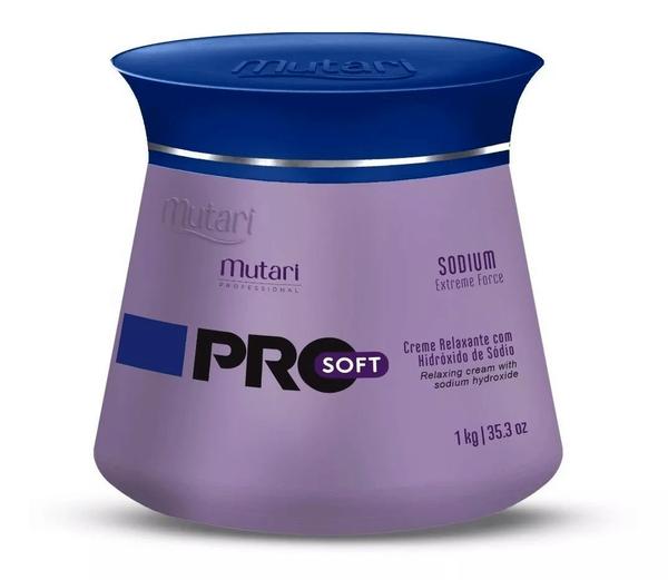 Pro Soft Mutari - Sodium - Relaxante com Hidroxido de Sodio - Prof 1kg
