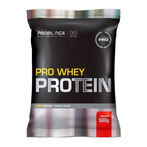 Pro Whey Protein Probiótica Morango 500g