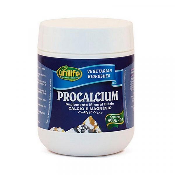 Procalcium (Cálcio e Magnésio) em Pó - 800 Gramas - Unilife