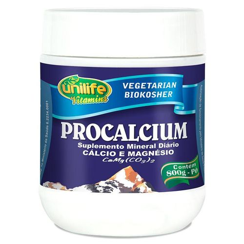 Procalcium Pó Unilife (800g) Calcio e Magnesio