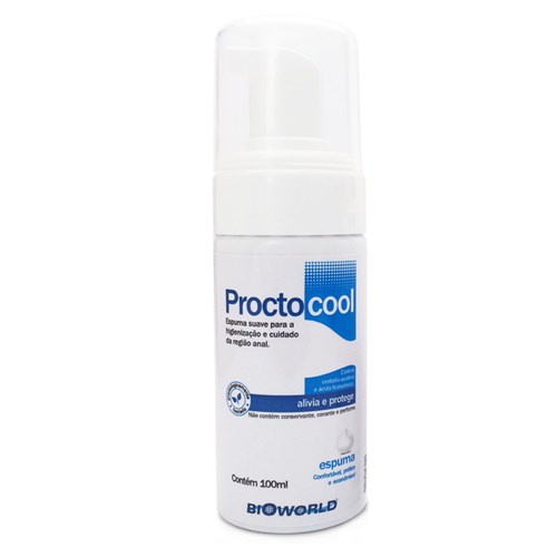 Proctocool Higiene Anal/Tratamento de Hemorroida Fissuras Prurido 100 Ml