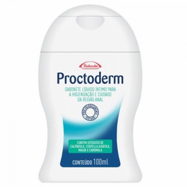 Proctoderm Sabonete Liquido com 100 Ml - Takeda Pharma
