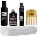 Produtos Barbearia Shampoo 2 Toalhas Óleo Tônico Usebarba