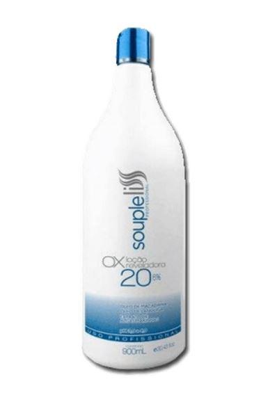 Produto OX Loção Reveladora Souple Liss Professional Água Oxigenada 20 Volumes 900ml - Soupleliss