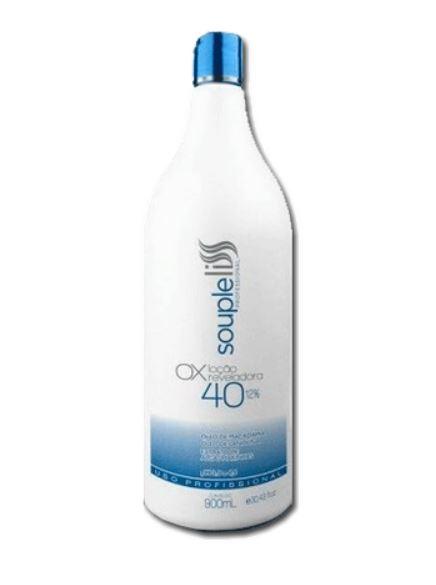 Produto OX Loção Reveladora Souple Liss Professional Água Oxigenada 40 Volumes 900ml - Soupleliss