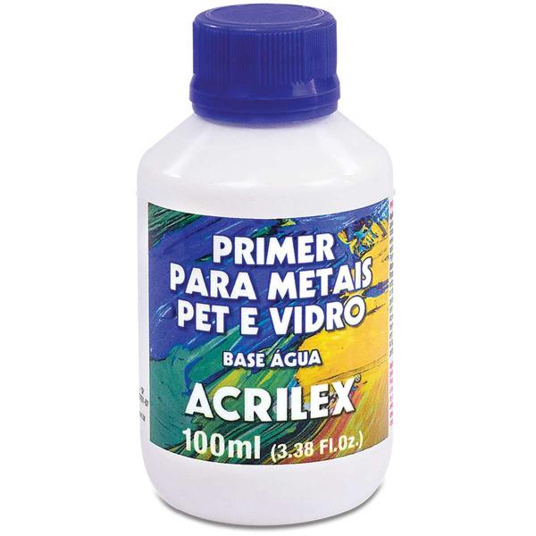 Produto para Artesanato Primer 3X1 MET/VIDR/PET 100ML - Acrilex